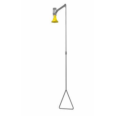 Bradley Barrier Free Vertical Drench Shower w/ Plastic Shower Head